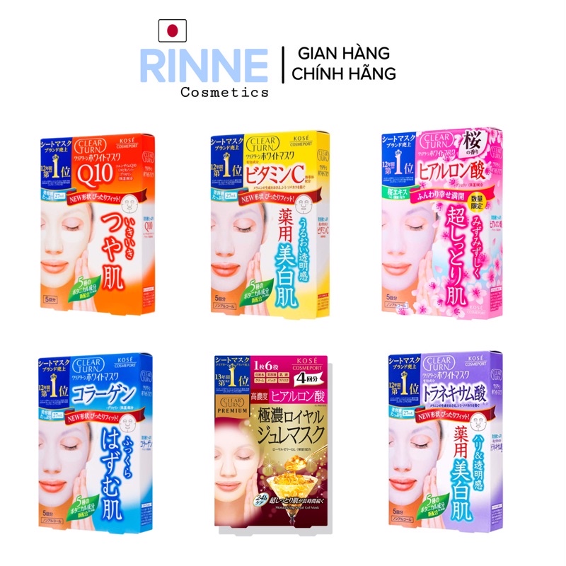 Mặt Nạ Kosé Cosmeport Clear Turn Mask
