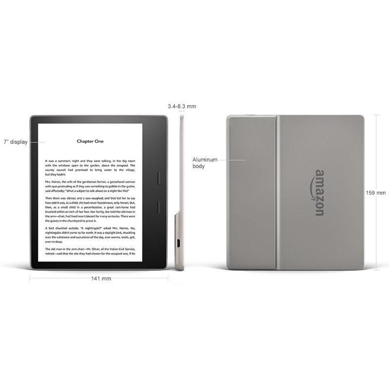 Máy đọc sách chính hãng Kindle Oasis 3 của Amazon