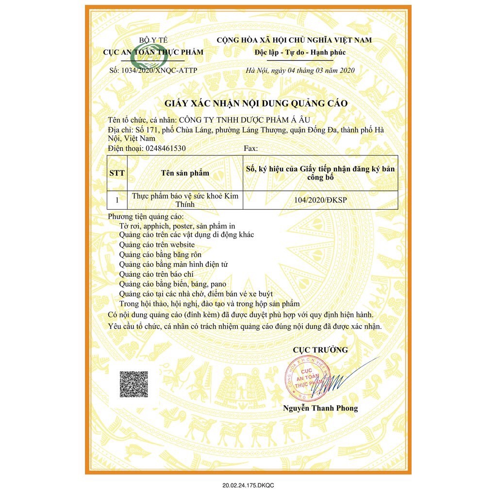 Kim Thính giúp tăng cường sức khỏe thính giác, giảm ù tai, nghe kém, suy giảm thính lực