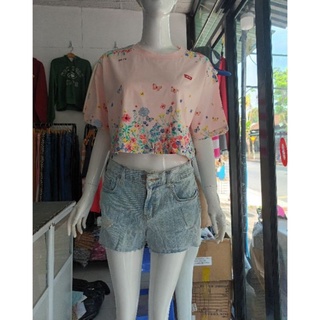 Áo croptop Nữ xuất dư xịn VNXK