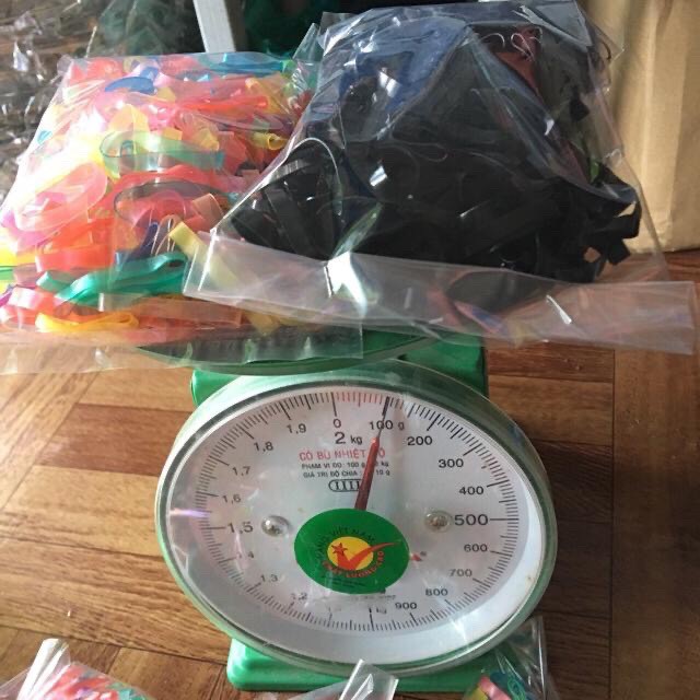 100g / 1 Lạng chun buộc tóc sợi to dai