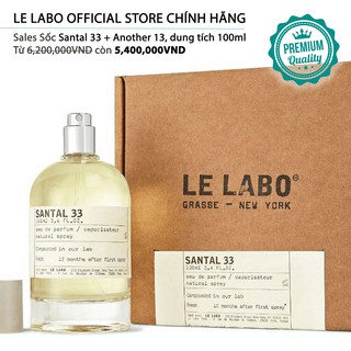 [A.U.T.H SALES] Nước hoa niche Le Labo Santal 33 50ml 100ml - Longfume Store Nước hoa Châu Âu chính hiệu Thế giới