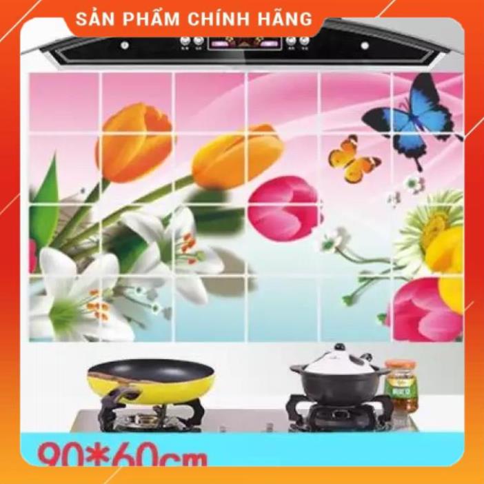 Miếng dán tráng nhôm cách nhiệt nhà bếp 60cmX90cm