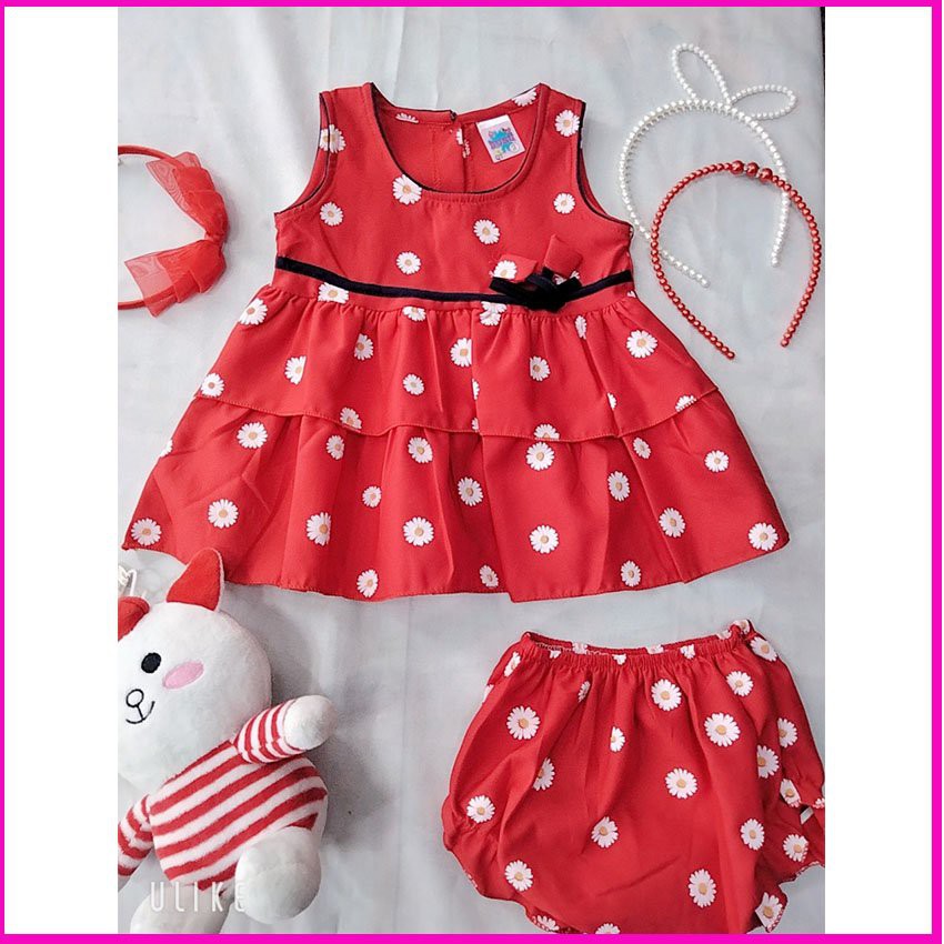 Set Đầm Carter Sơ Sinh Bé Gái Họa Tiết Dễ Thương Dành Cho Bé Từ 1 Tháng Tuổi đến 6 Tháng Tuổi - HOMIE SHOP 0349623926