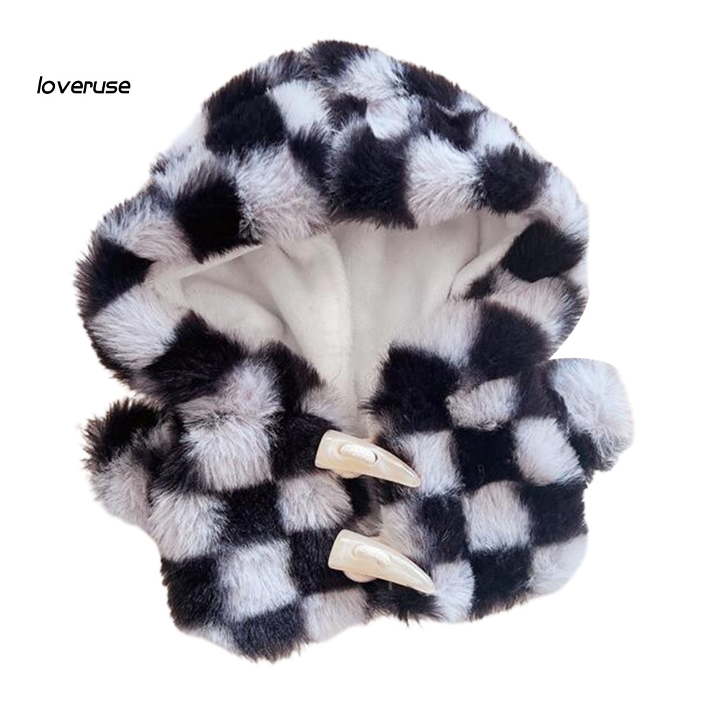 Búp Bê Nhồi Bông 20cm Mặc Áo Khoác Và Quần Dài Dễ Thương