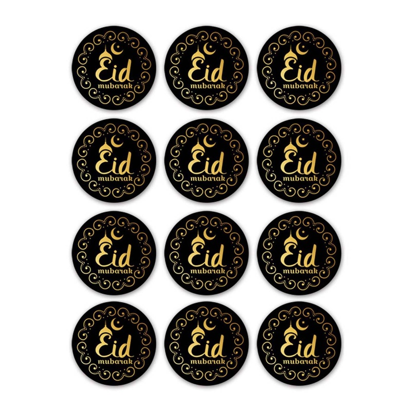 Set 120 Miếng Dán Hình Mặt Trăng / Cừu Cho Thẻ Tráng Miệng