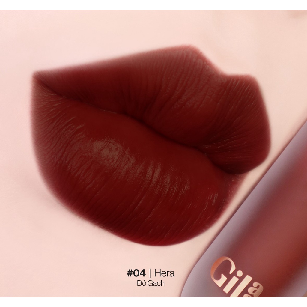 CHÍNH HÃNG: Son Kem Lì, Dưỡng Ẩm Cho Môi Căng Mọng Gilaa Plumping Lip Serum 3.8g