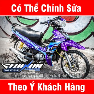 Tem Trùm Sirius Tím xanh Cá Mập