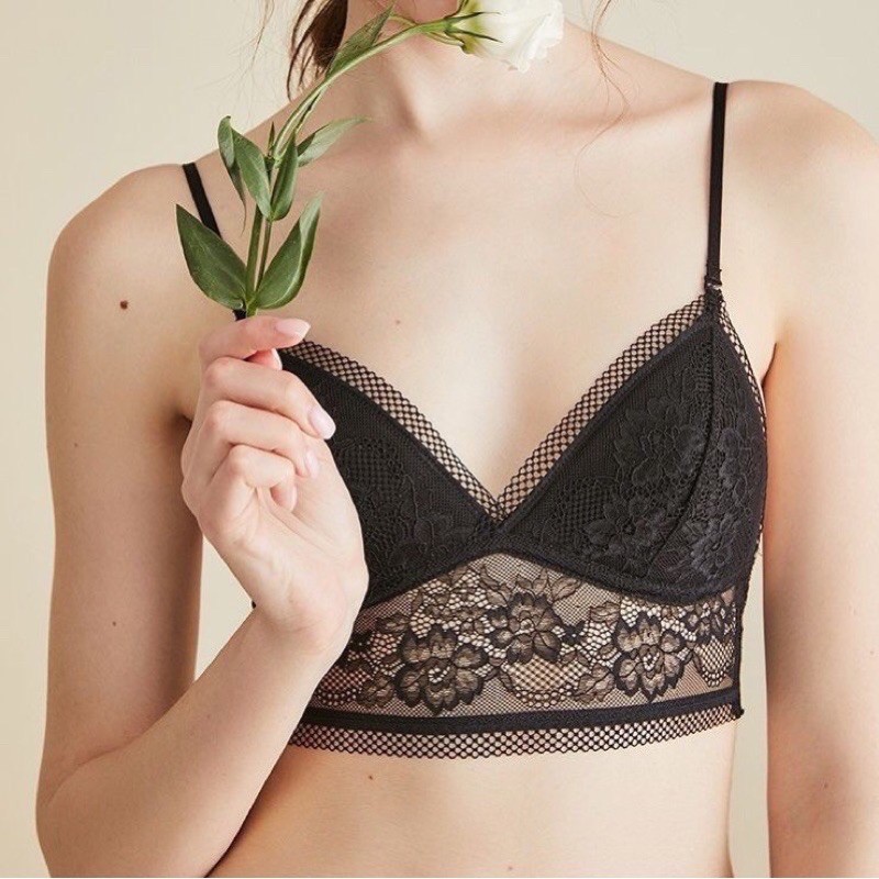 Áo Bra Lưng Thấp Chuyên Dùng Mặc Áo Hở Lưng, Bralette Mỏng Không Đệm