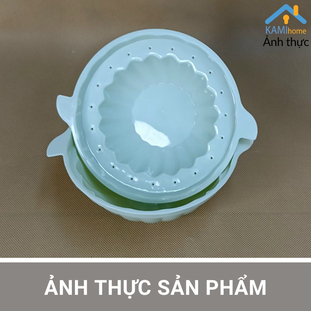 Khuôn làm đá hình bát tô đựng đồ ăn giữ lạnh cỡ 19cm mã 20109