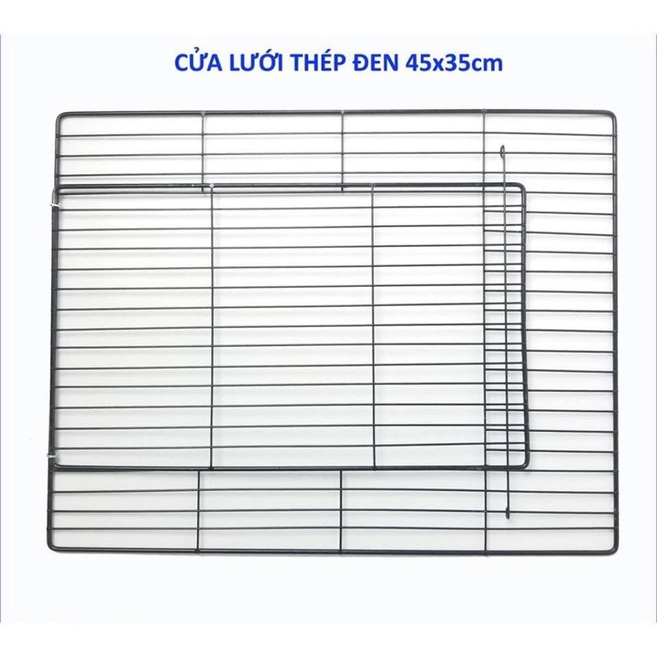 (TẶNG KÈM 2CHỐT/1 TẤM) CỬA CHUỒNG CHÓ,MÈO, TẤM GHÉP LƯỚI SẮT ,PHỤ KIỆN LẮP GHÉP CHUỒNG THÚ CƯNG