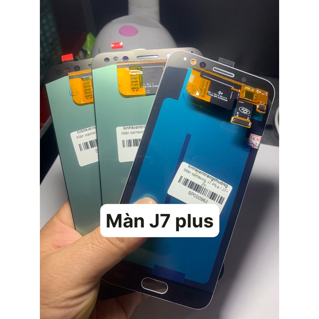 Màn hình samsung J7 plus / J7+, 2ic hàng zin / pin j7 plus