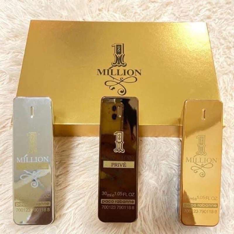 [HÀNG HIẾM] set nước hoa nam million paco rabane 🌺 hương gỗ cuốn hút- lịch lãm🌺 | BigBuy360 - bigbuy360.vn