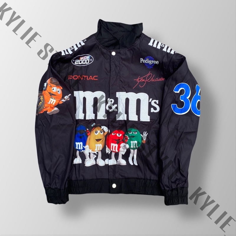 Áo khoác varsity M&M