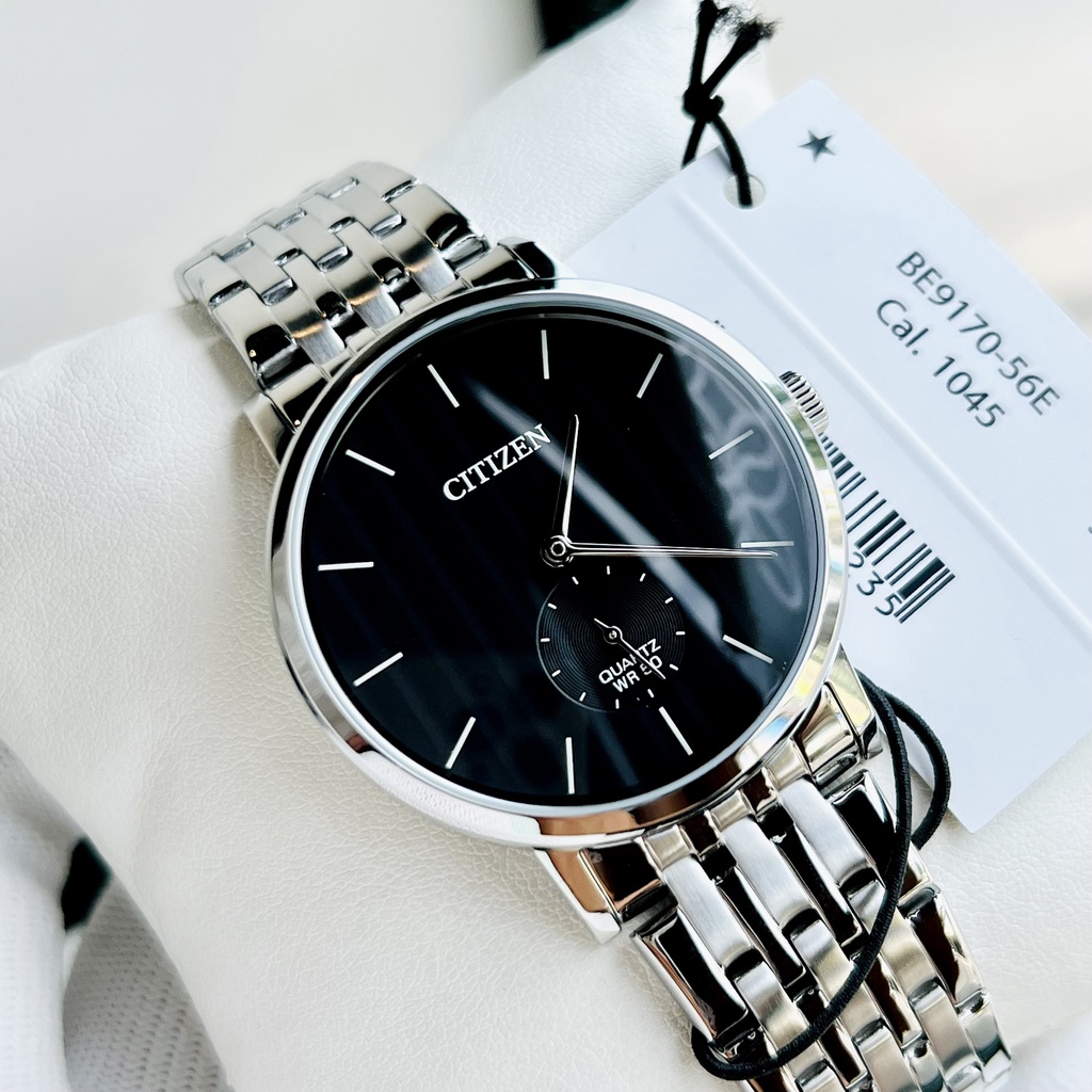 Đồng hồ kim nam dây thép Citizen Quartz BE9170-56A Japan