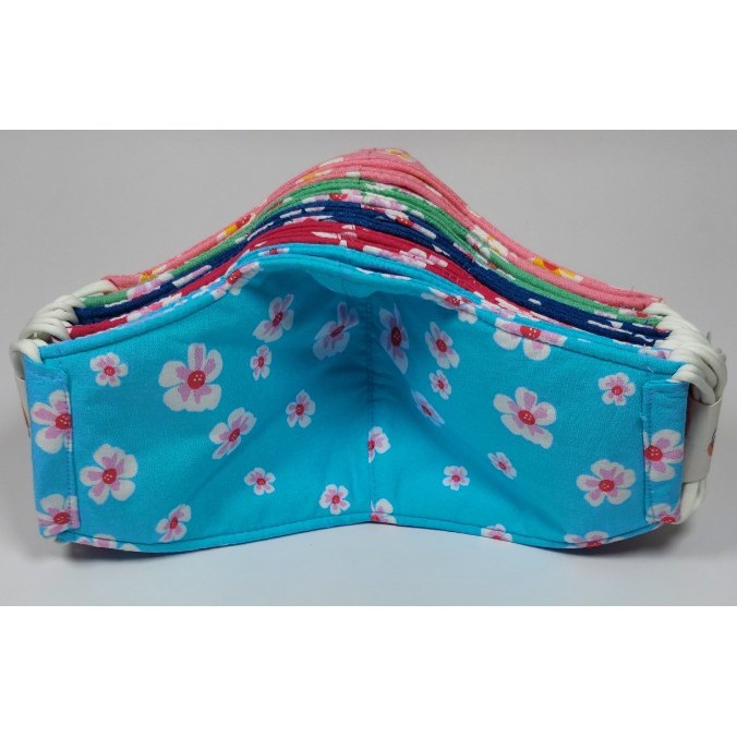 KHẨU TRANG NỮ In hình hoa mai Chất liệu vải mềm Dày 3 lớp Chống nắng Phòng dịch bệnh Lọc không khí ô nhiễm | BigBuy360 - bigbuy360.vn