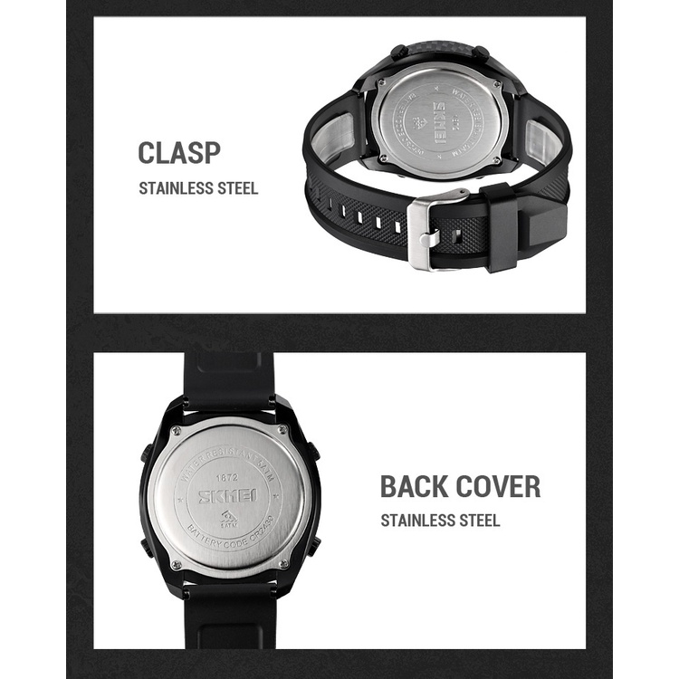 Đồng Hồ Điện Tử Thể Thao SKMEI 1872 Chống Nước Cho Nam
