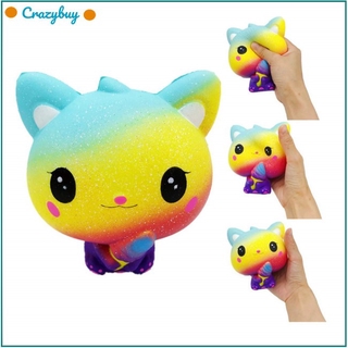 [Crazy]Cute Slow Rebound Simulation Ice Cream Cat Shape Squishy Toy for Kids