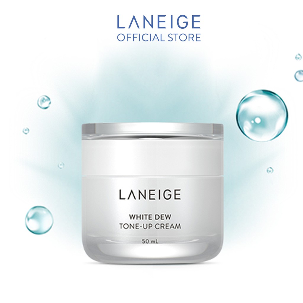 Kem hiệu chỉnh nâng tông làm trắng da Laneige White Dew Tone-Up Cream 50Ml