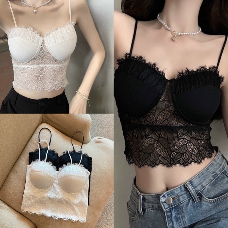 Áo bra ren chiếc lá cao cấp