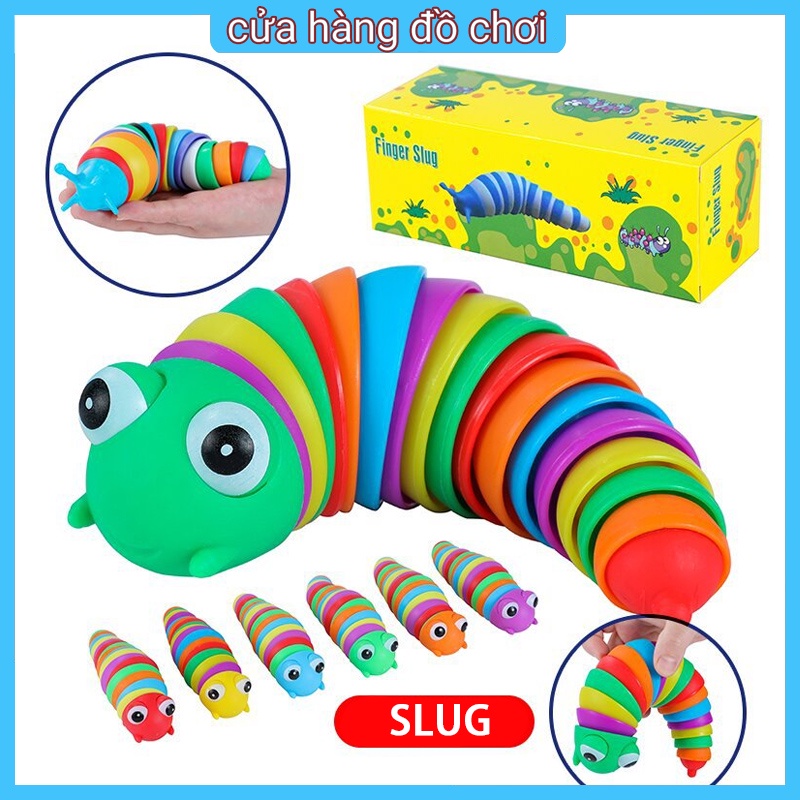 Đồ Chơi Bóp Hình Ốc Sên Giúp Giảm Căng Thẳng