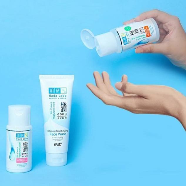 HADALABO (Hàng Mới Về) Lotion Dưỡng Da 100ml Hada Labo Gokujyun Cao Cấp