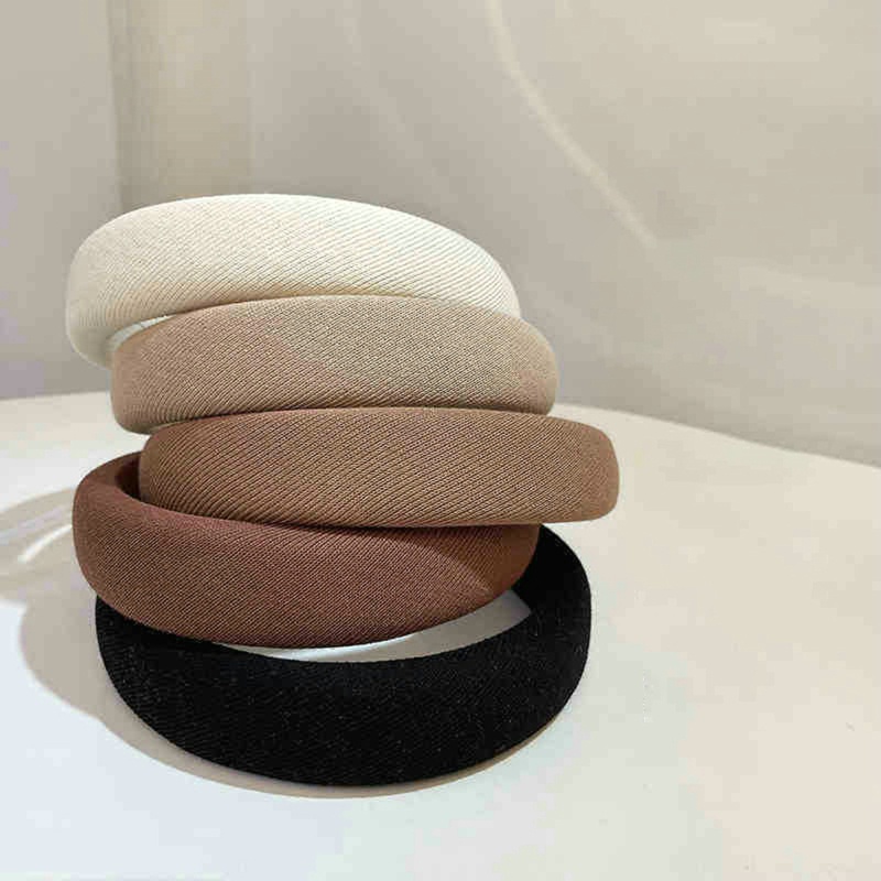 Băng Đô Cài Tóc Co Giãn Mềm Mại Phong Cách Retro Thời Trang Cho Nữ timetunnel