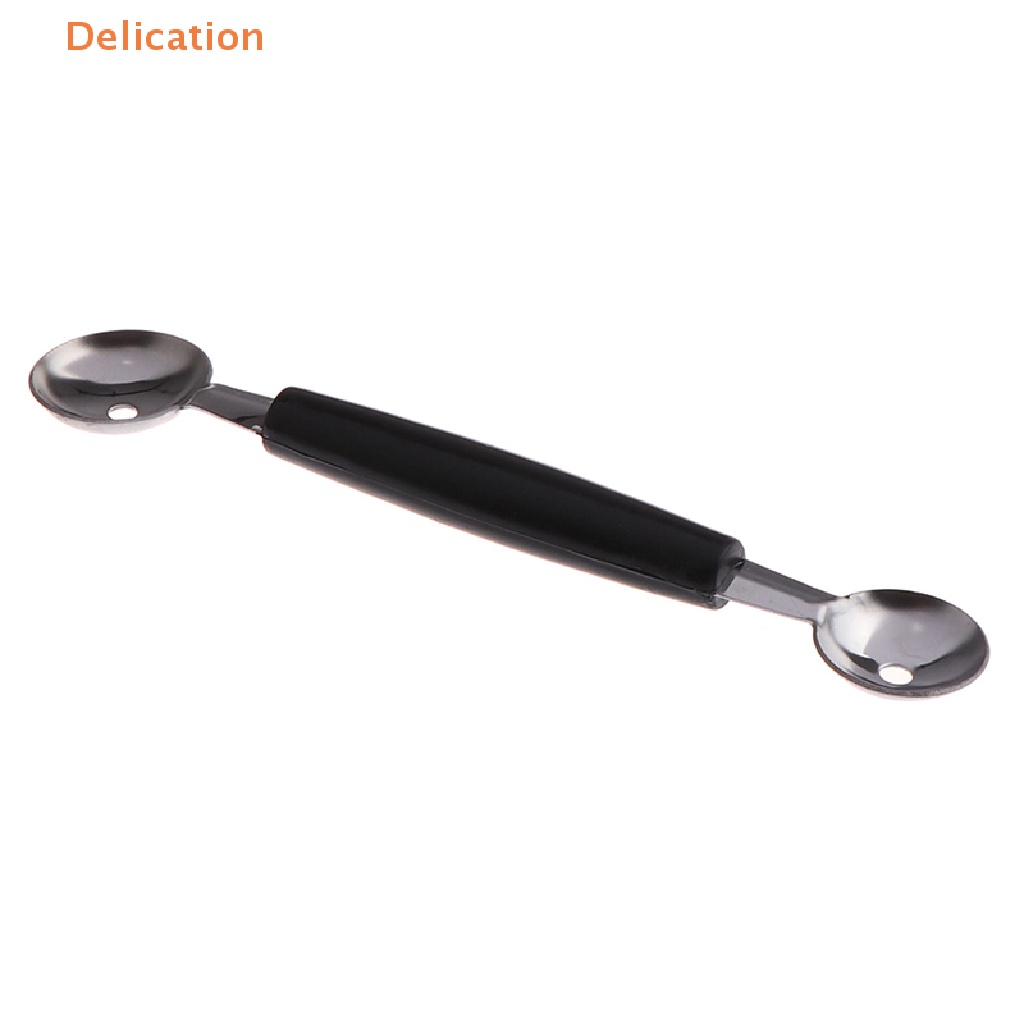 Muỗng Múc Kem / Trái Cây Hai Đầu Bằng Thép Không Gỉ Tiện Lợi Dành Cho Nhà Bếp