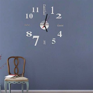Đồng hồ dán tường  DIY cỡ lớn 100x100 cm