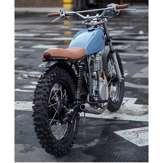 Ghi đông xe máy classic phong cách tracker, scrambler....inox304