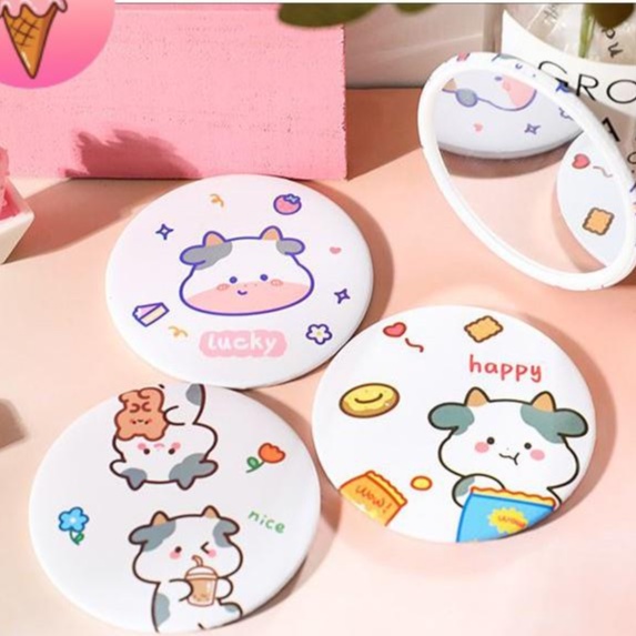 Gương mini dễ thương bỏ túi kiểu dáng Hàn Quốc S9K