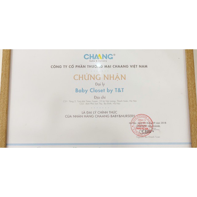 Bộ dài tay cổ tròn họa tiết cosmos Chaang