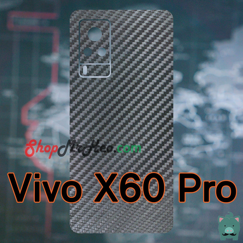 Dán Skin Màu Mặt Sau Lưng Nhôm Xước Vivo X70 Pro Plus - X70 Pro - X60 Pro - X50 Pro
