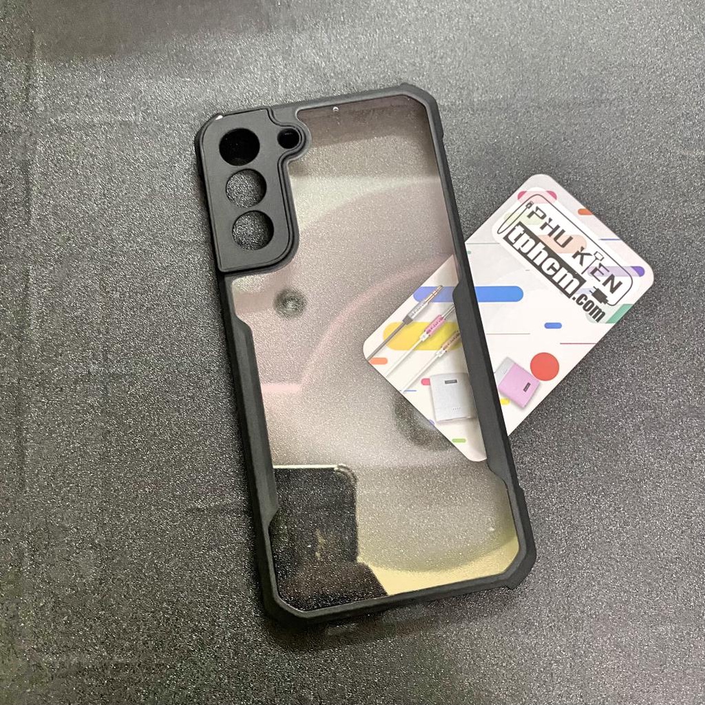 Ốp Lưng Samsung S22 Plus Mặt Lưng Trong Suốt Xundd