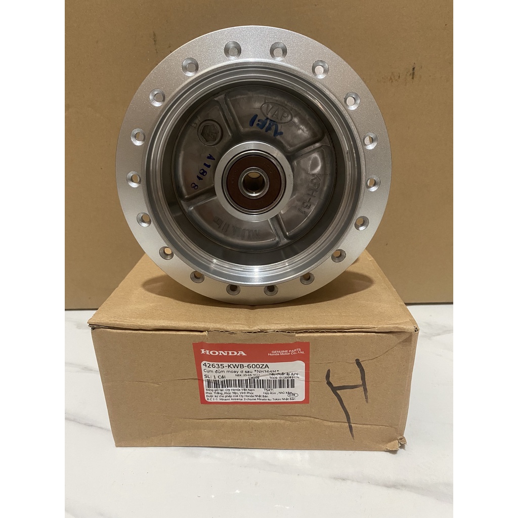 Cụm đùm moai ơ sau HONDA WAVE S110, RS110, RSX110.