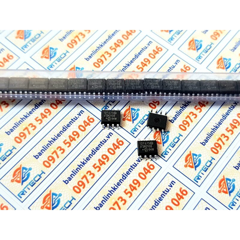 12F675, PIC12F675 IC Microchip SOP-8