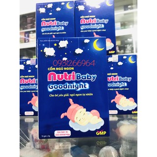 Nutribaby goodnight_cho bé yêu giấc ngủ ngon