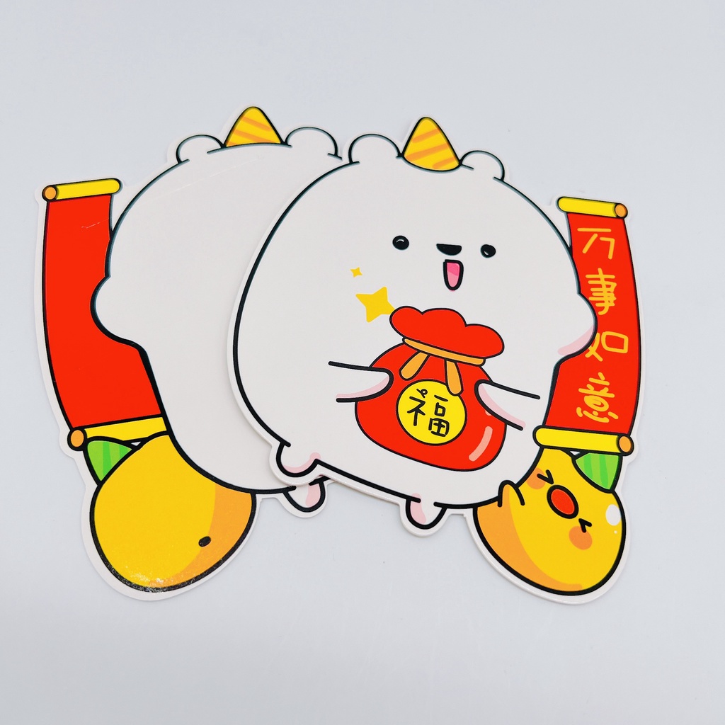 Combo 100 bao lì xì hoạt hình chibi 3D mix ngẫu nhiên, bao lì xì tết 2023