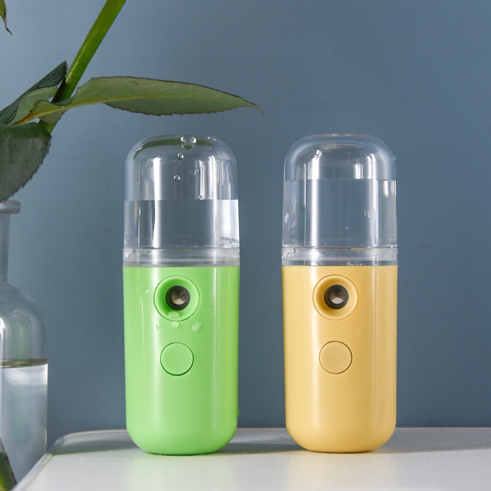 Máy Phun Sương Mini Máy Xịt Khoáng Cầm Tay Đa Năng Phun Sương Làm Mát Cấp Ẩm Cho Da Giúp Da Mịn Màng Căng Bóng