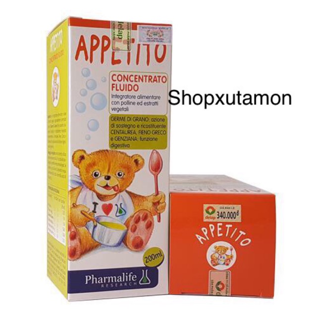 APPETITO BIMBI - SIRO Giúp Bé Ăn Ngon Và Phát Triển