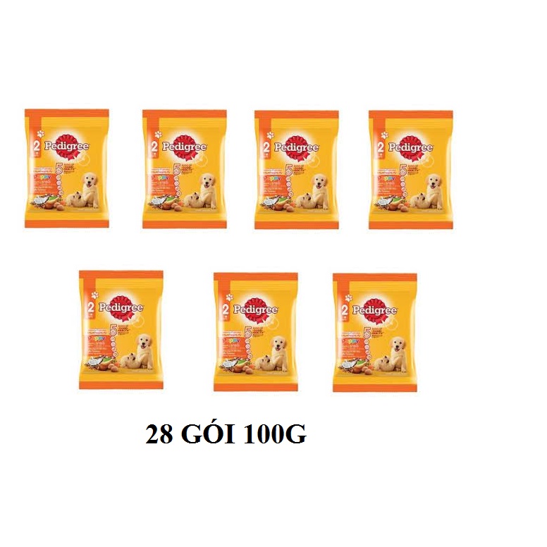 Thức ăn chó con pedigree vị gà và trứng sữa 1.3kg