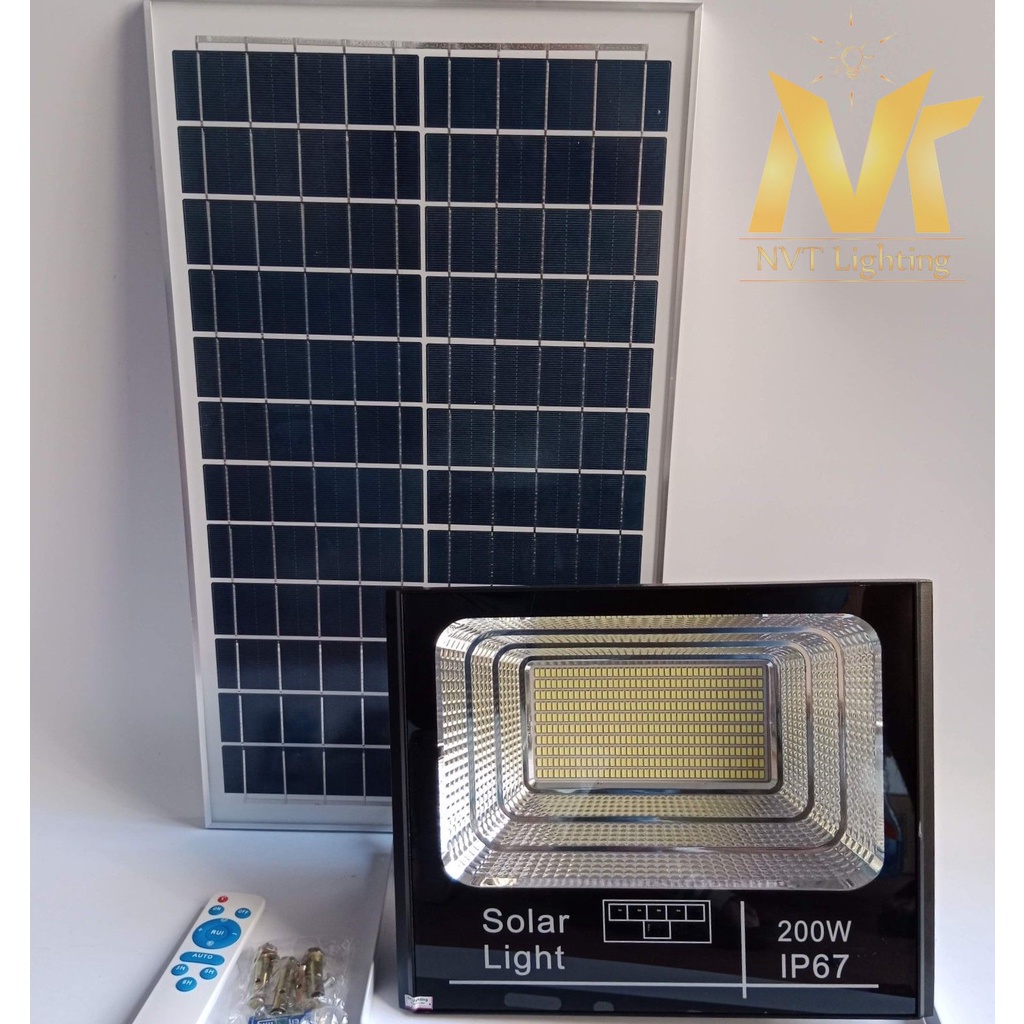 ĐÈN PHA NĂNG LƯỢNG MẶT TRỜI Cao Cấp 300W