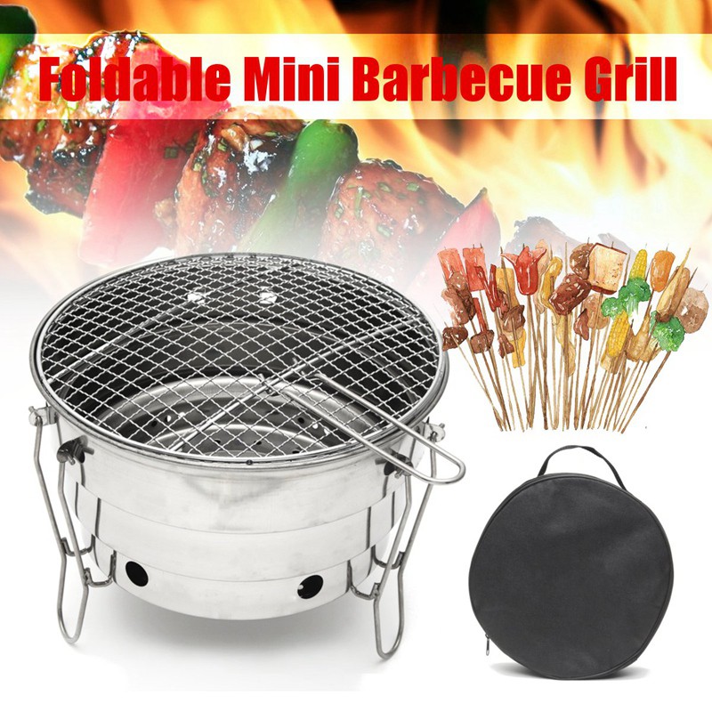 Vỉ Nướng Bbq Ngoài Trời Bằng Thép Không Gỉ