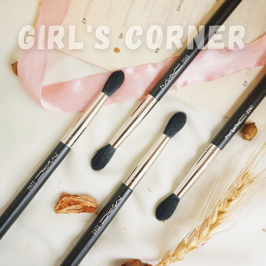 Cọ Tan màu mắt - Cọ trang điểm mắt - cọ tạo hốc mắt - cọ blending mắt - cọ Mac - Cọ M.A.C 224s Tapered Blending