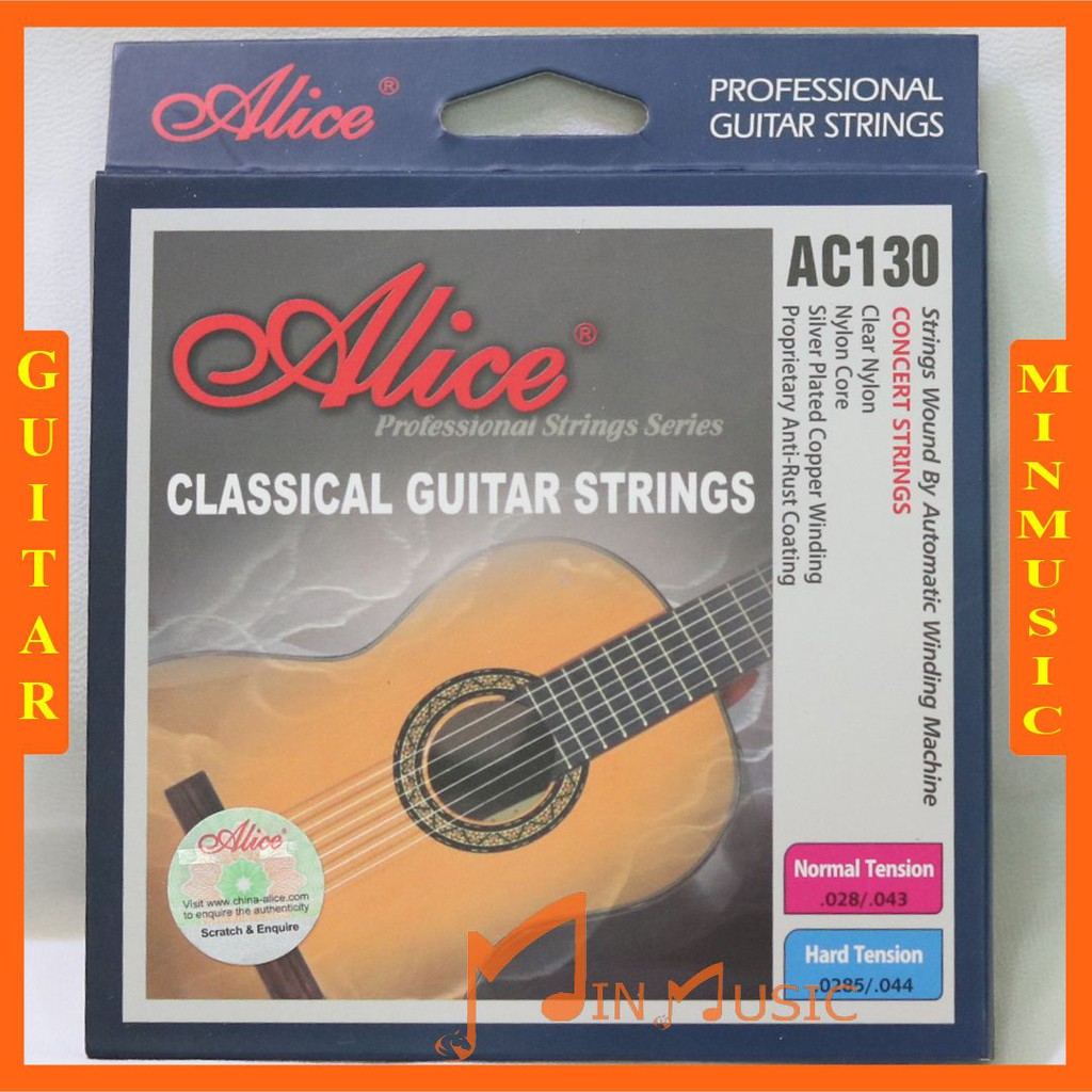 [Mã LIFEXANH03 giảm 10% đơn 500K] Dây đàn guitar classic Alice AC130
