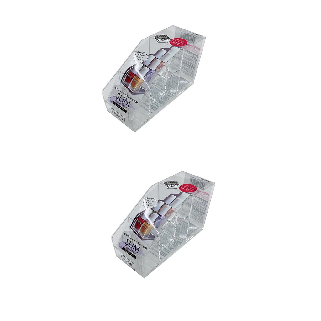Daiso Hộp Đựng Đồ Trang Beauty Product Stand -Slim - Nail Polish-