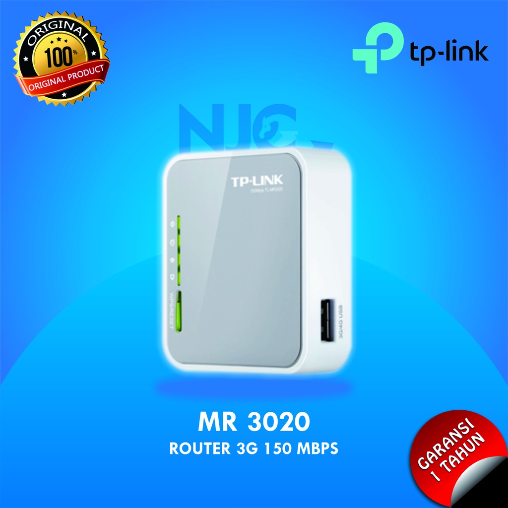 Bộ Định Tuyến Không Dây Di Động Tp-link Tl-mr3020 3g / 4g | BigBuy360 - bigbuy360.vn