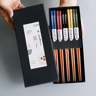 Đũa tre, Set 5 đôi đũa tre kháng khuẩn xuất khẩu Nhật Bản