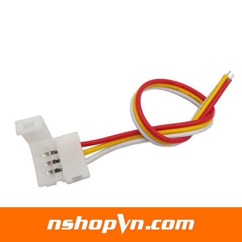 Jack nối LED 3P - 10cm , jack 3p  chuyên dụng để nối các lọa led 3P như WS2812 WS2811