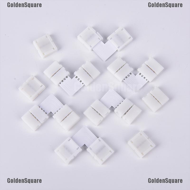 Set 10 Đầu Nối 4-PIN RGB Mini Dành Cho Dây Đèn LED RGB 5050 10mm